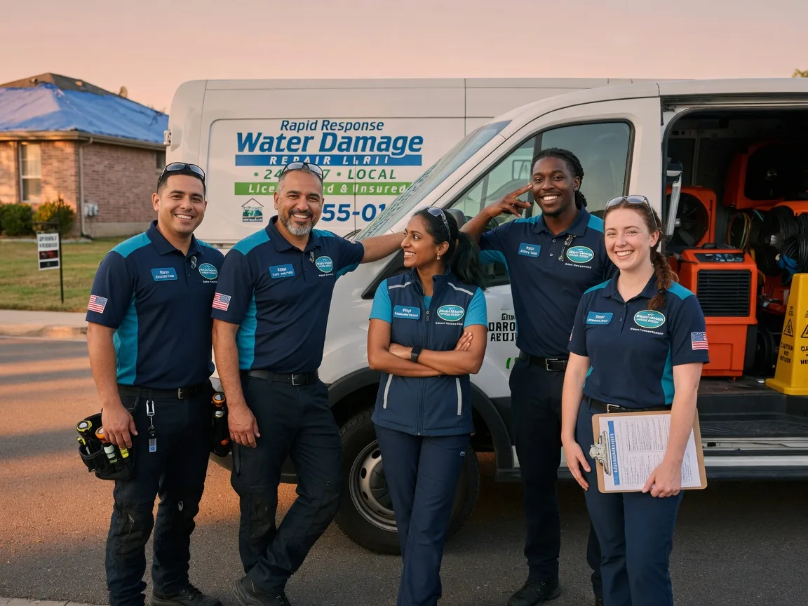 Water Damage Restoration company in Prue, OK